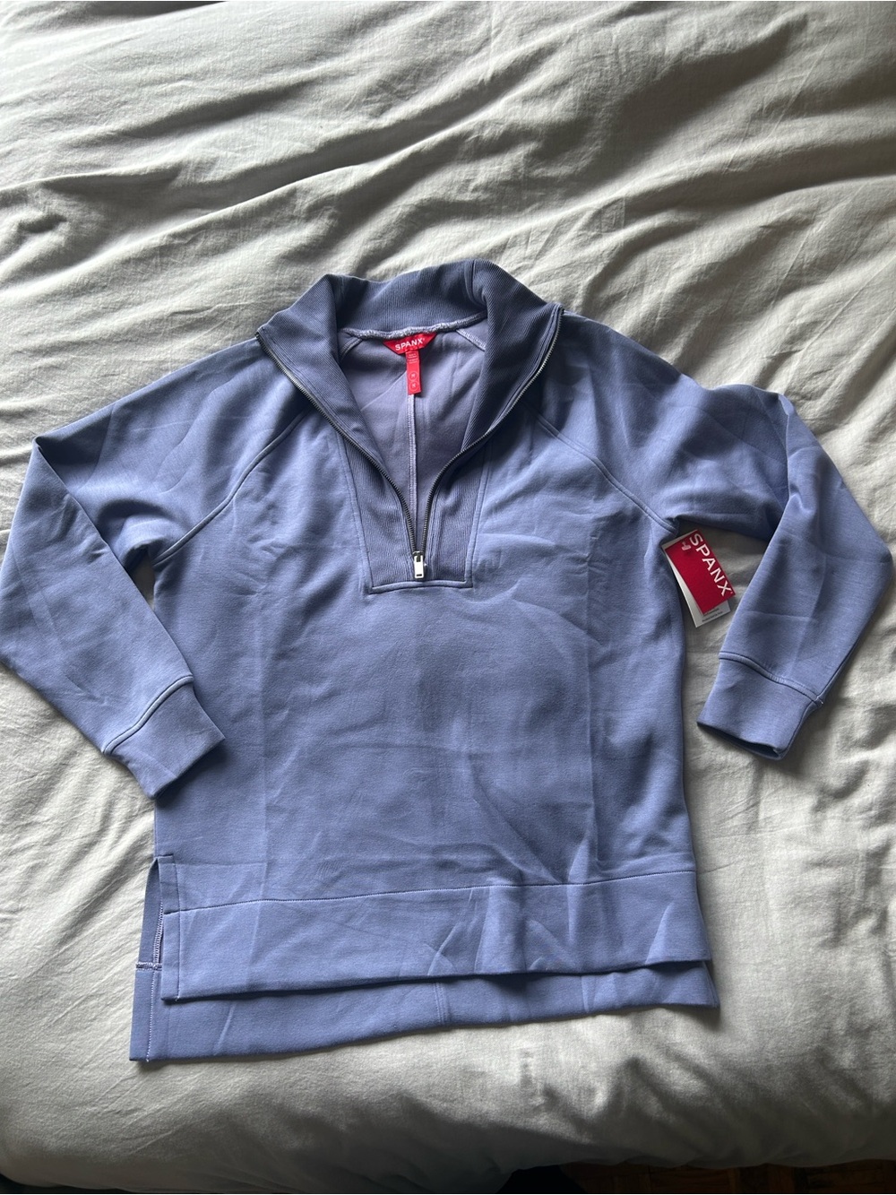 SPANX Air Essentials Half-Zip Pullover Tunic NWT